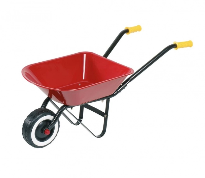 Metalen kinderkruiwagen