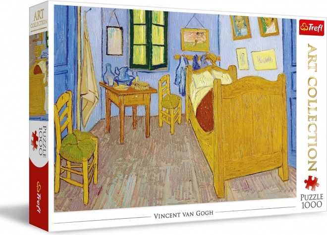 Puzzle TREFL Kunstcollectie: Slaapkamer in Arles 1000 stukjes