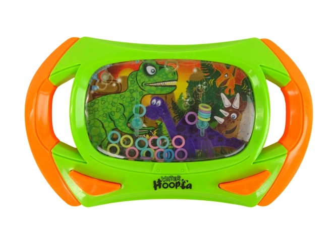 Waterbehendigheidsspel Dinosaurussen groene console