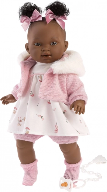 Llorens Diara realistische pop met geluiden 38 cm