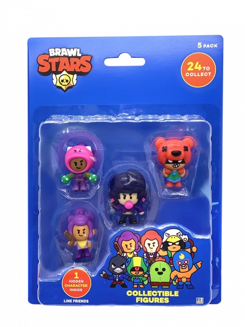 Set van figuren Brawl Stars serie 1 - 5 figuren