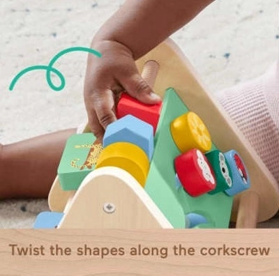Houten actieve driehoek Fisher-Price