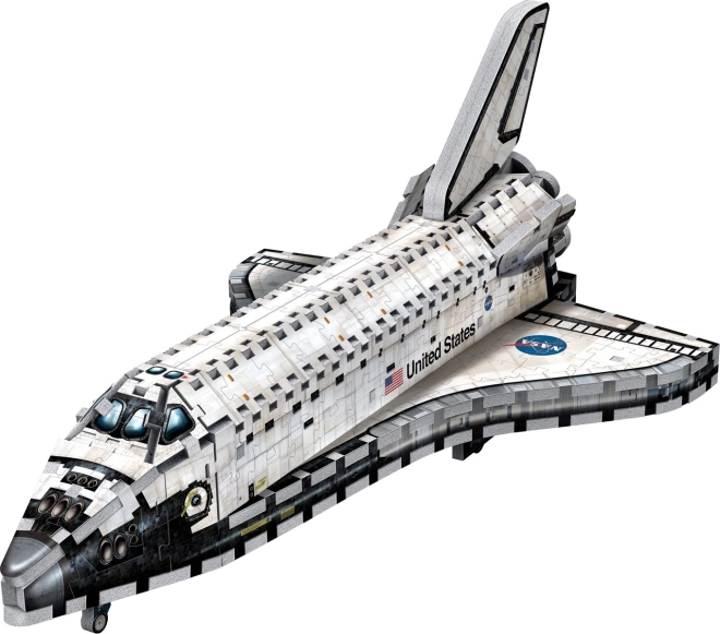 Natuurgetrouw model van de iconische spaceshuttle