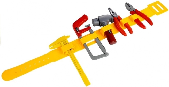 Praktische riem houdt gereedschap binnen handbereik
