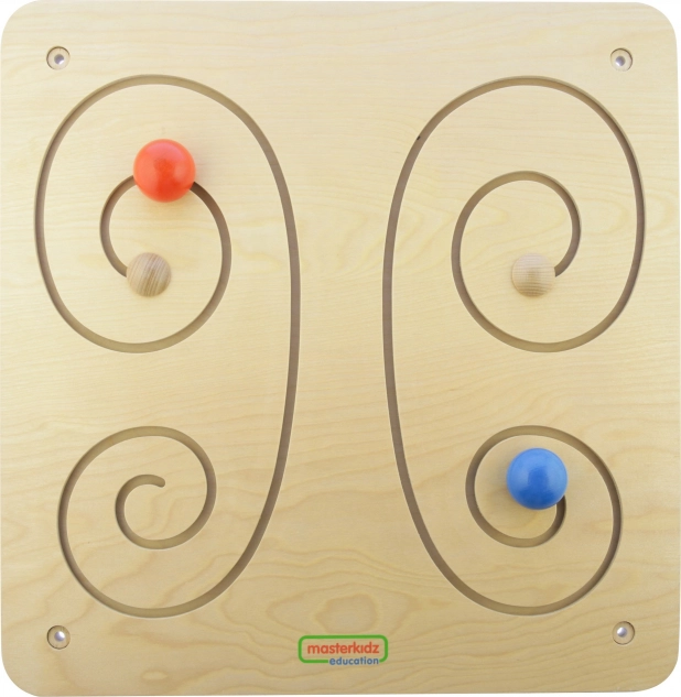Houten educatieve tafel Vlinder van Masterkidz