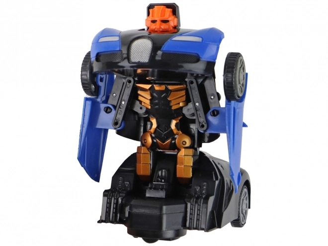 2 in 1 Bugatti Blauw lichteffecten Auto-Robot
