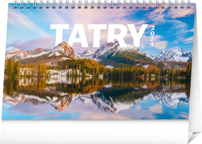 Bureaukalender Tatra 2024, 23,1 × 14,5 cm