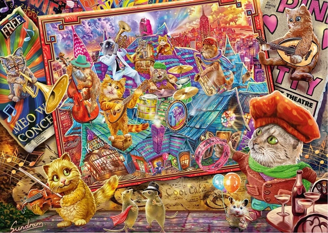 Puzzel Kattenmanie 1000 stukjes SCHMIDT