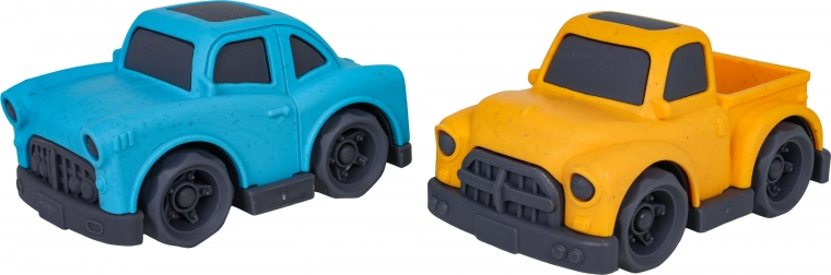 Transporter met twee autootjes