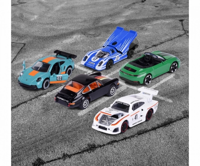 Majorette Porsche Motorsport Cadeauset 5 stuks