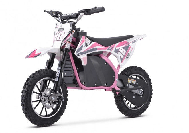 Kinder elektrische motor TRAIL KING roze