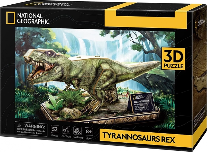 Puzzel 3D National Geographic - T-Rex