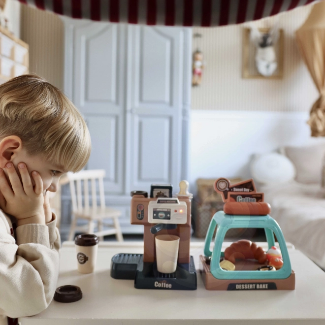 Leuke koffiemachine voor kinderen met accessoires WOOPIE