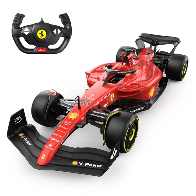 RC model Rastar formule 1 Ferrari F1 75 1:12 met afstandsbediening
