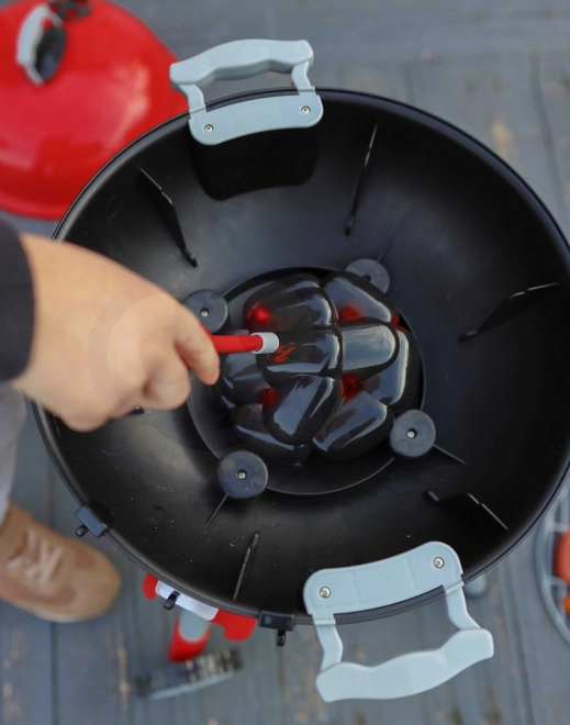 Kindergrill met lichten en geluiden op batterijen