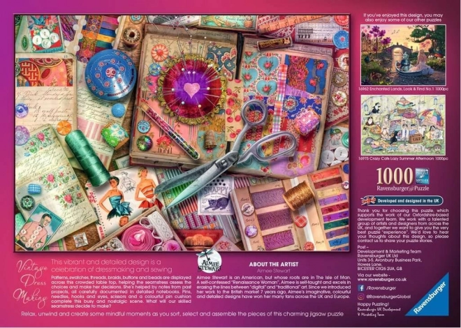 Ravensburger puzzel Hoge Couture 1000 stukjes