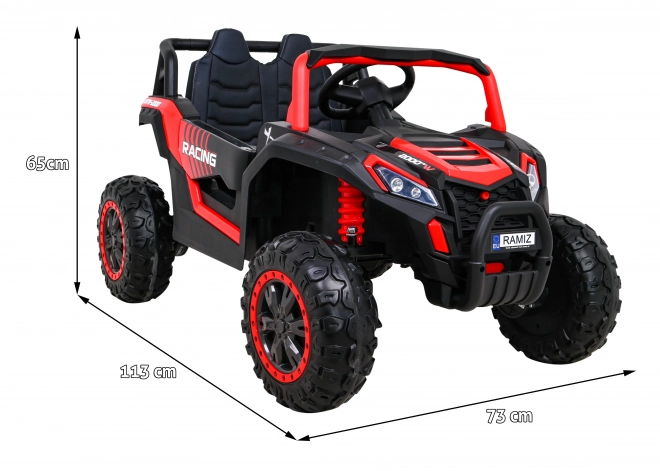 Buggy UTV 2000M raceauto met accu + MP3 geluiden lichten + afstandsbediening + langzame start