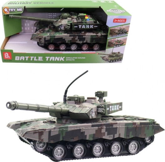 Batterijtank voor kleine soldaten
