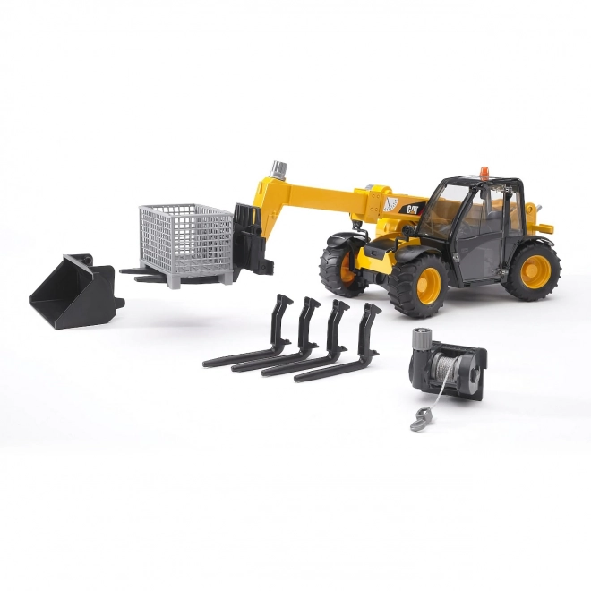Bruder Accessoires - vork, lier en pallet