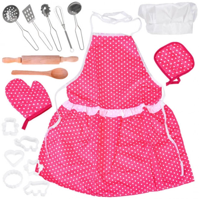 Keukenset met hoed en accessoires