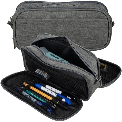 Driedubbele etui - grijs Maaleo 24512