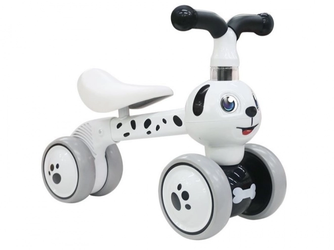 ECOTOYS Loopfiets Hondje wit