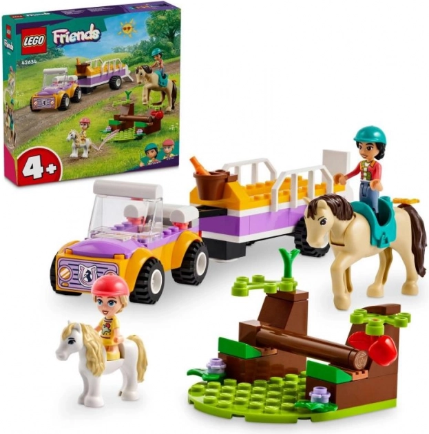 LEGO Friends 42634 Paardentrailer voor paarden en pony’s