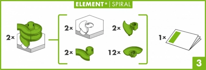Gravitrax spiraal accessoire