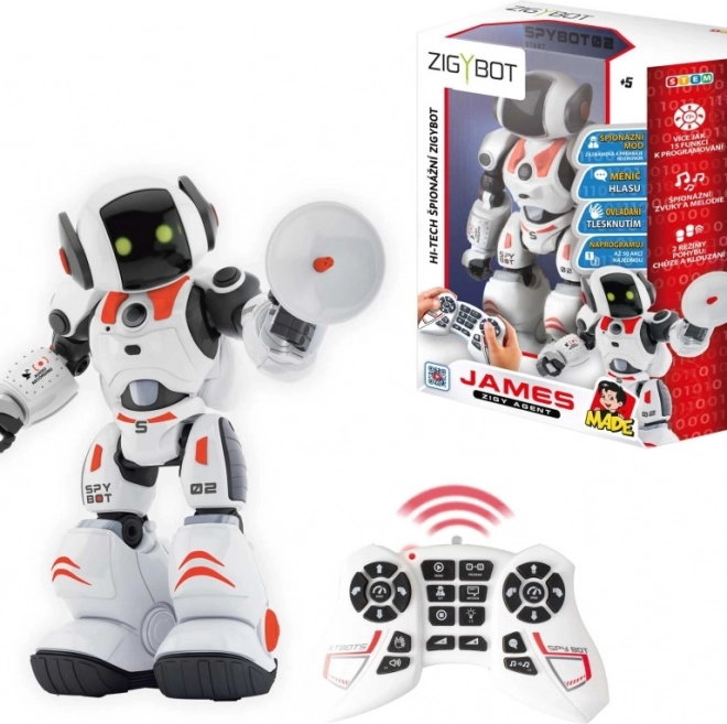 Spionage robot Zigybot James
