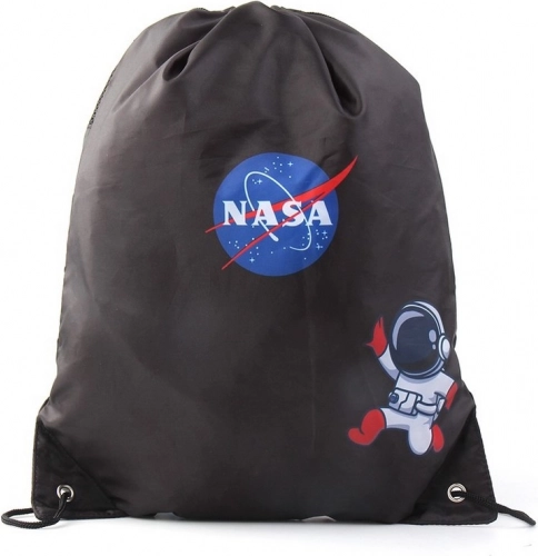 Zakje met NASA-motief