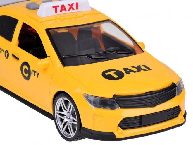 Geluids- en lichtopenende deur van taxi ZA5220