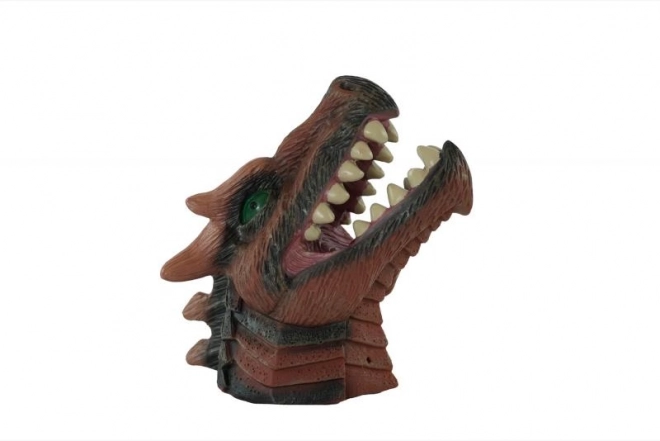 Dinosaurus voor op de hand