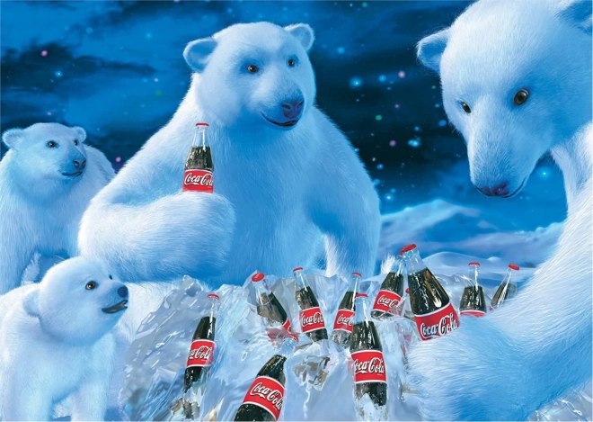 Puzzel Coca Cola IJsberen 1000 stukjes