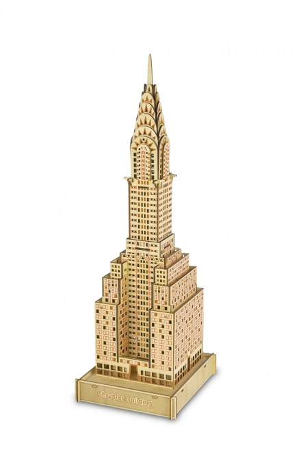 Woodcraft Houten 3D-puzzel Chrysler Building