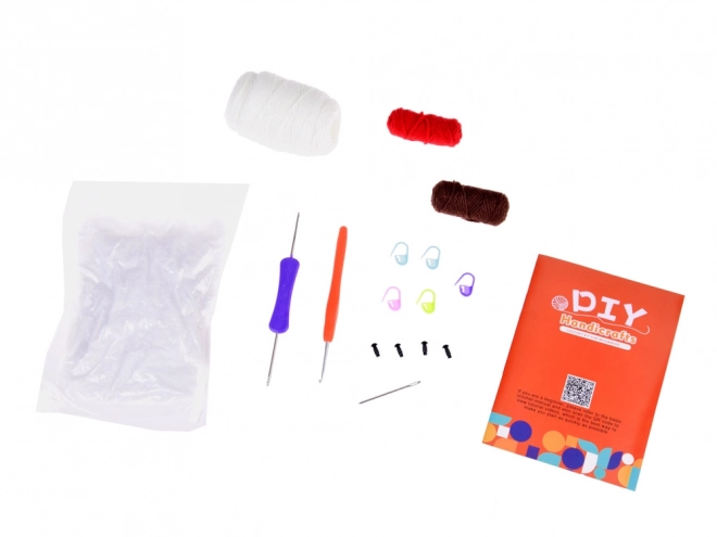 Creatieve set voor het maken van een speelgoed DIY konijn