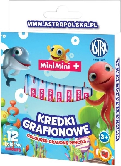 Astra kleurpotloden Mini Mini 12 stuks