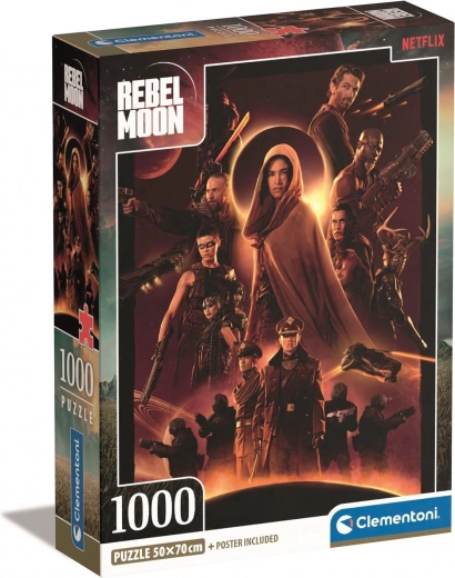 Episch REBEL MOON-motief met poster