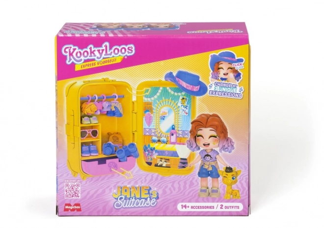 KookyLoos - Jane in koffer met accessoires