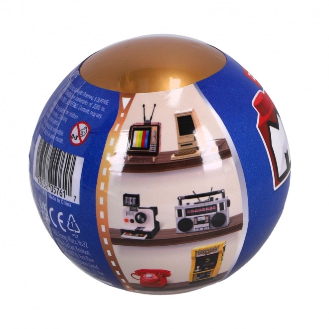 Retro kubusbal met verrassing