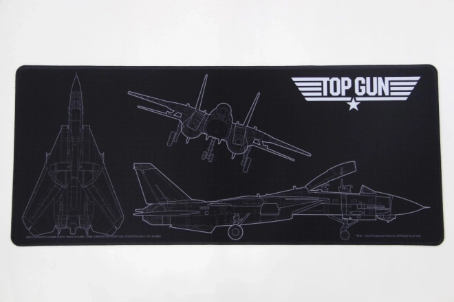 Gaming-bureaumat TOP GUN Jumbo 30 × 70 cm