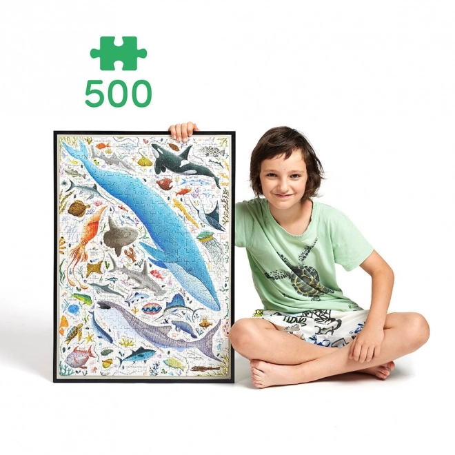 Puzzel Puzzlove Vissen en Waterdieren 500 Stukken