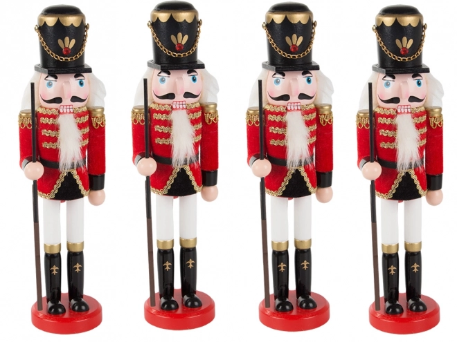 Houten notenkraker soldaat - Kerstdecoratie