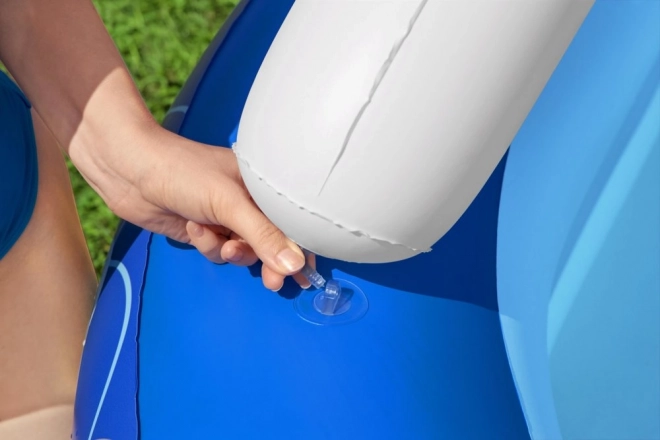 Bestway zwembad met luifel en stuurwiel