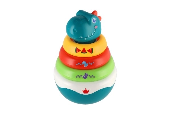 Dinosaurus Roly Poly stapelbare puzzel met geluid
