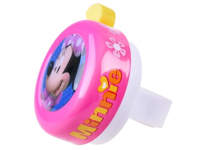 Roze fietsbel met Minnie