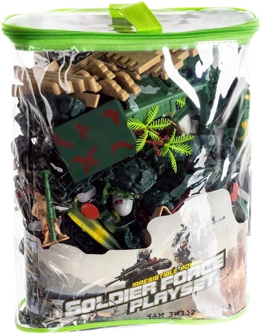 Praktisch etui met rits en handvat