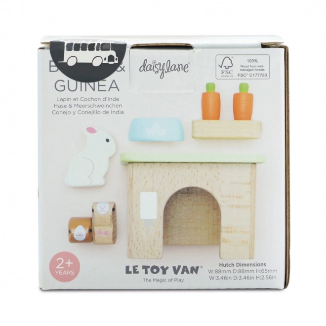 Le Toy Van Set Konijn & Cavia
