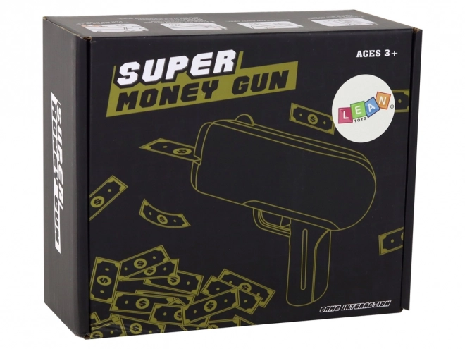 Geld Pistol Schieten Goud Geld Pistol Bankbiljetten Launcher