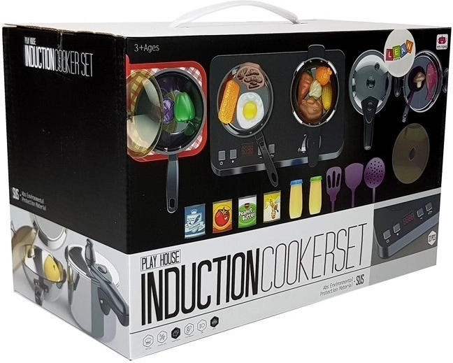 Inductie- en gaskookplaat met effecten