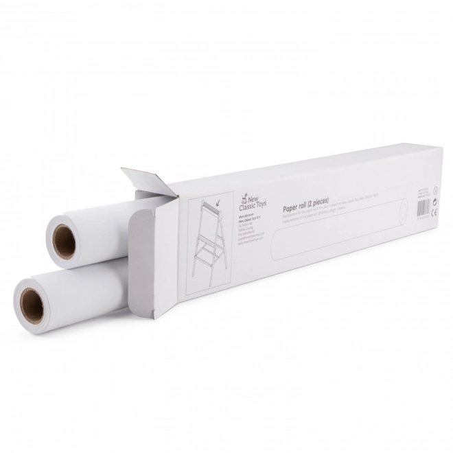 Vervangende papieren rollen voor dubbelzijdig bord NEW CLASSIC TOYS – 2 stuks